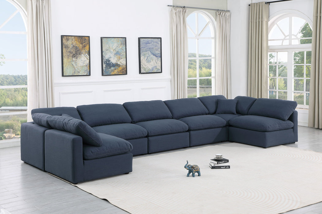 Indulge - Linen 7 Piece Modular U-Shaped Sectional