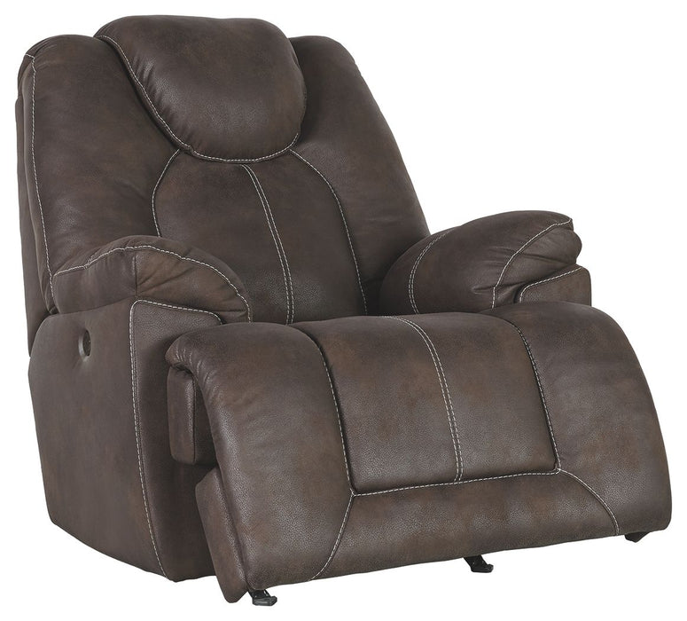 Warrior - Brown Dark - Power Rocker Recliner