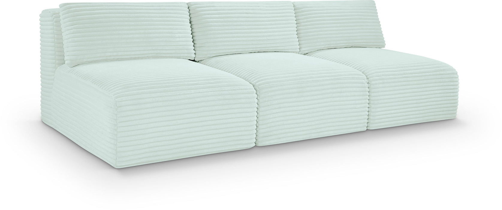 Shaggy - 3 Seat Modular Armless Sofa