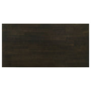 Rachelle 3-piece Rectangular Coffee Table Set Deep Merlot