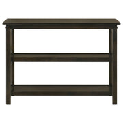 Rachelle 2-shelf Wood Entryway Console Table Deep Merlot