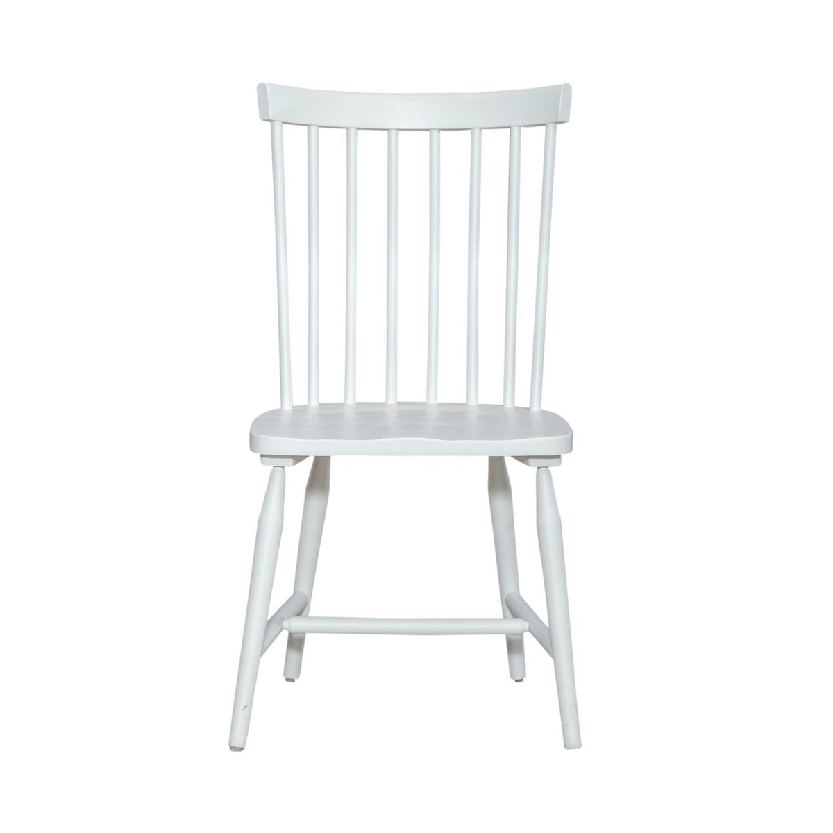 Palmetto Heights - Spindle Back Side Chair - Shell White & Driftwood