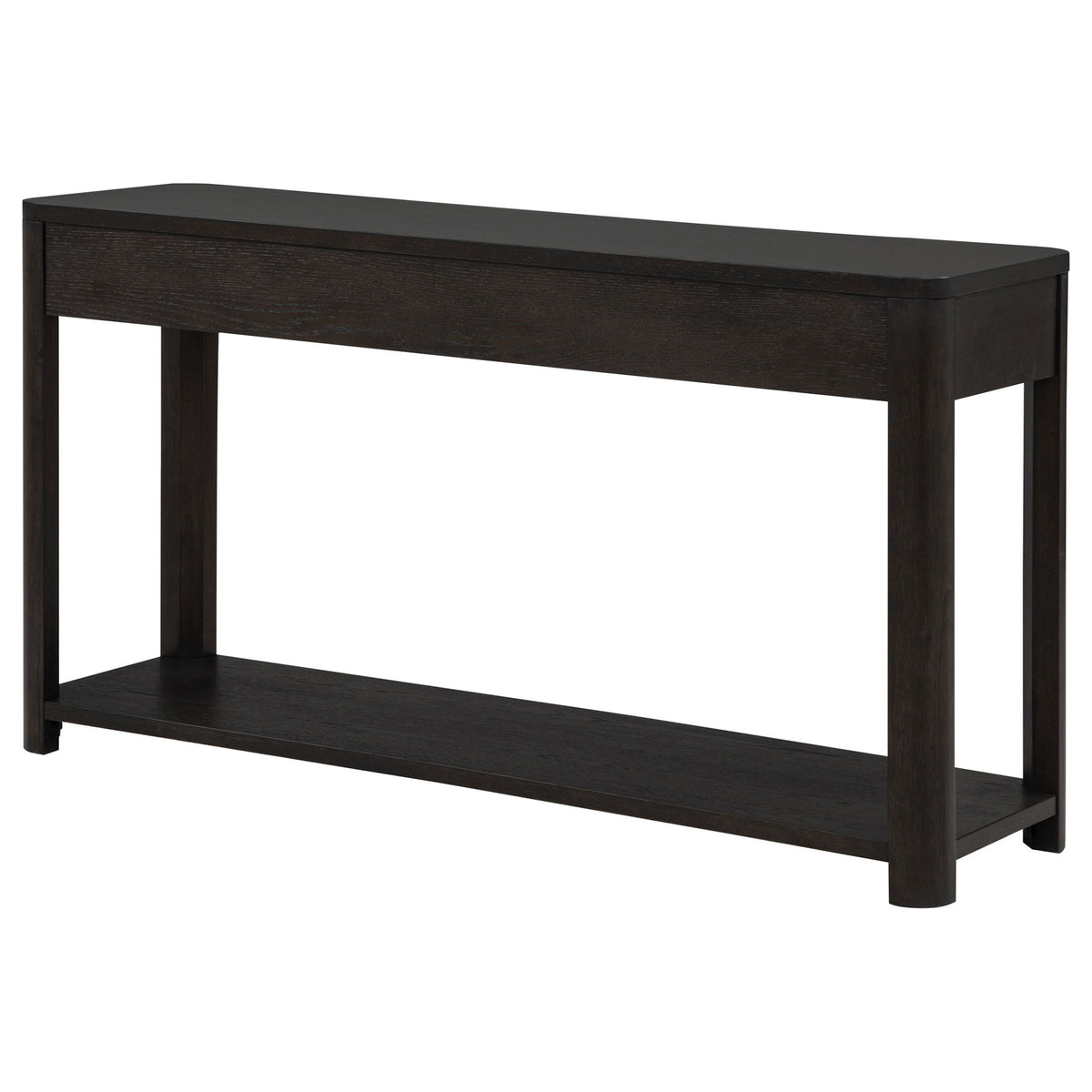 Marcelo Sofa Console Table with 2 Drawers and Shelf Coffee