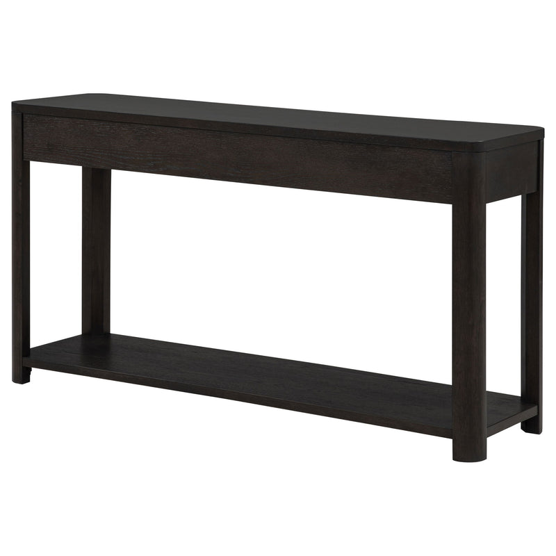 Marcelo Sofa Console Table with 2 Drawers and Shelf Coffee