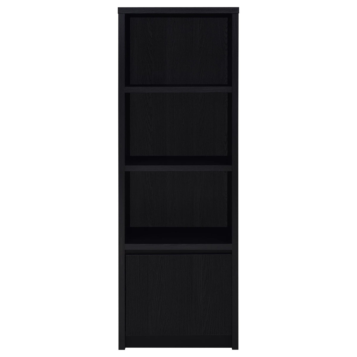 Winfield 3-shelf Media Tower Entertainment Pier Black