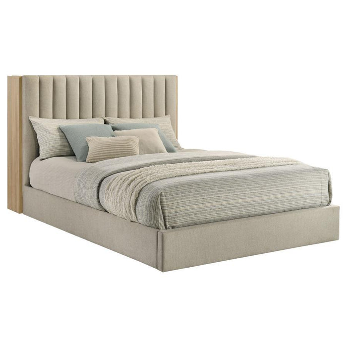 Arielle - Bookcase Panel Storage Bed