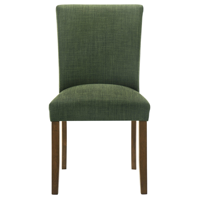 Paxton Upholstered Dining Side Chair Green (Set of 2)