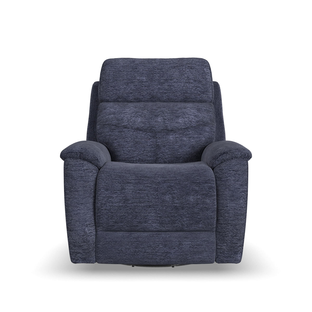 Flexsteel Refined Power Swivel Gliding Recliner with Power Headrest & Lumbar
