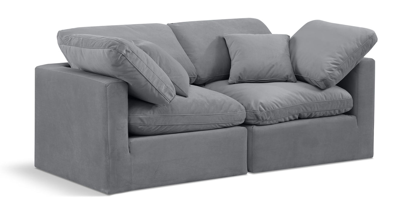 Indulge - Velvet 2 Seat Modular Sofa