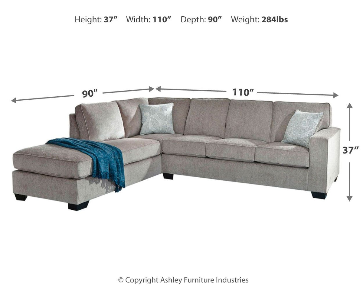 Altari - 2 Piece Sleeper Sectional