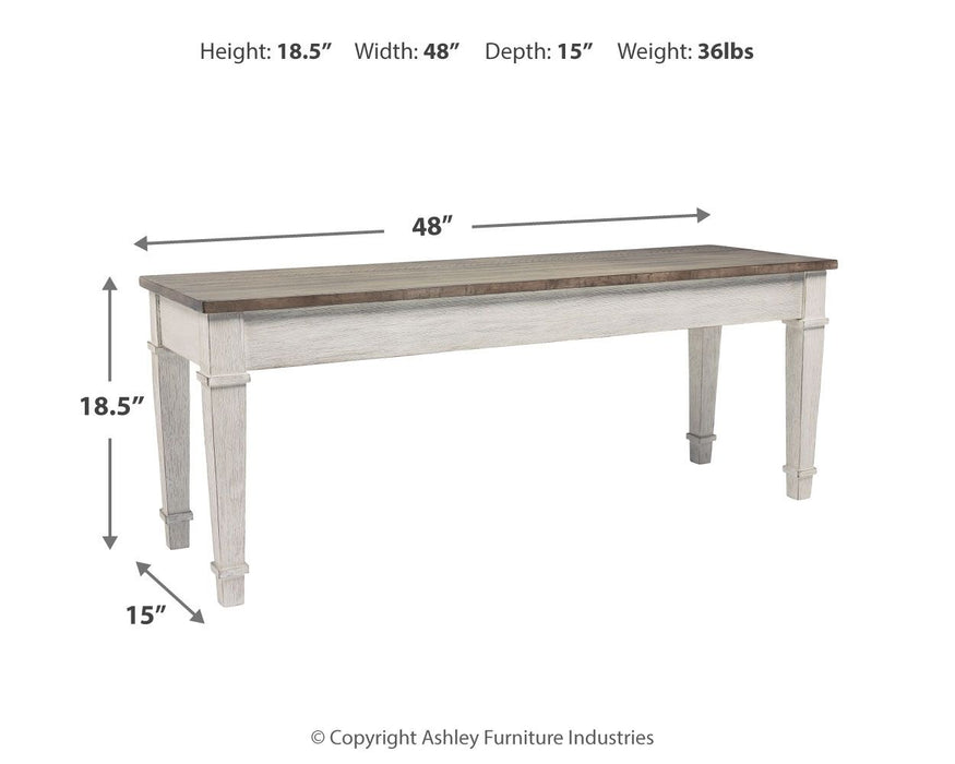 Skempton - White - Storage Bench