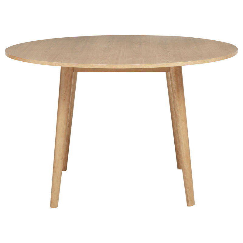 Andrews 48-inch Round Wood Dining Room Table Light Ash