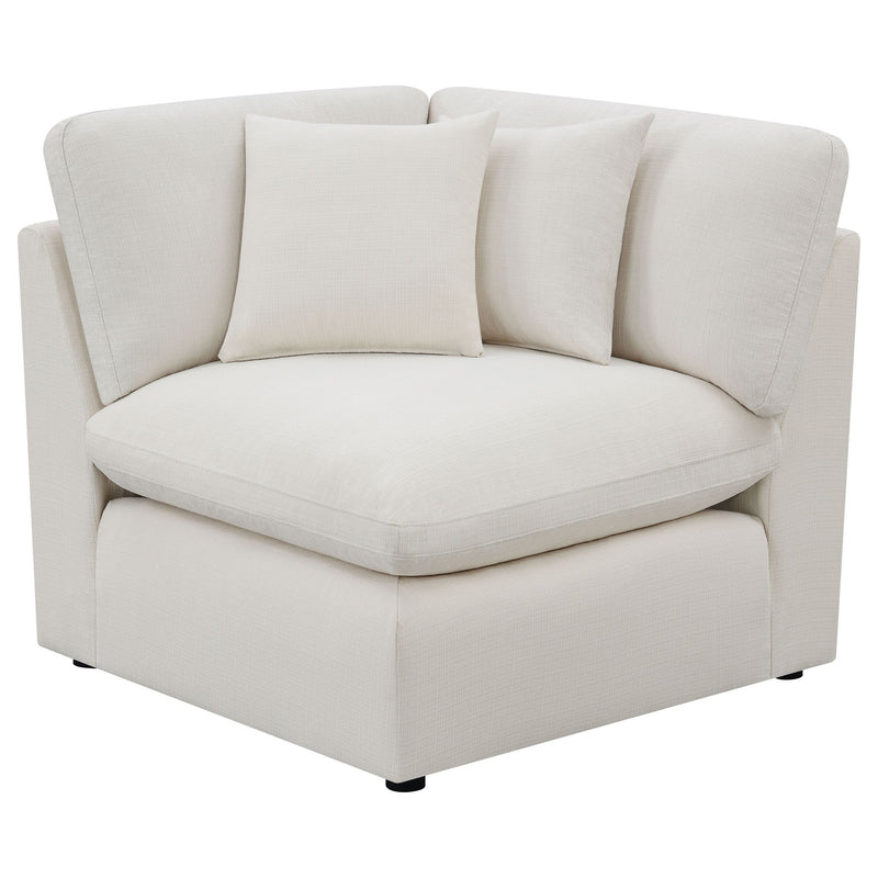 Hobson 5-piece Upholstered Modular Sectional Sofa Ivory
