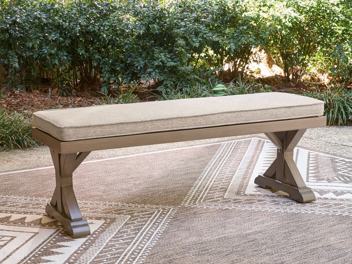 Laguna Heights - Bench With Cushion - Beige