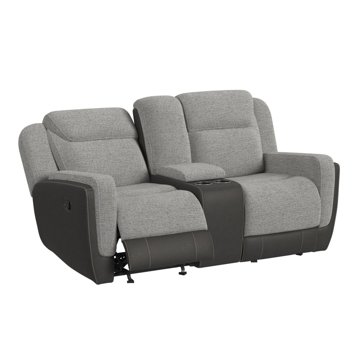 Hornet - Motion Glider Loveseat With Console