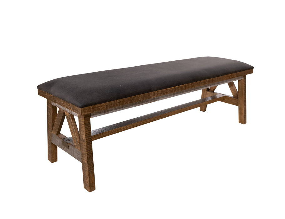 Loft Brown - Bench - Gray / Brown