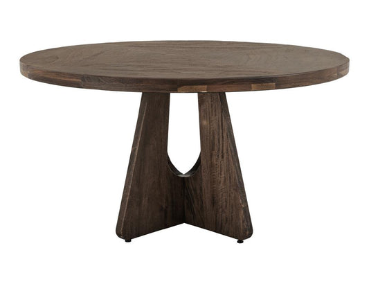 Balam - 47" Round Table - Dark Brown