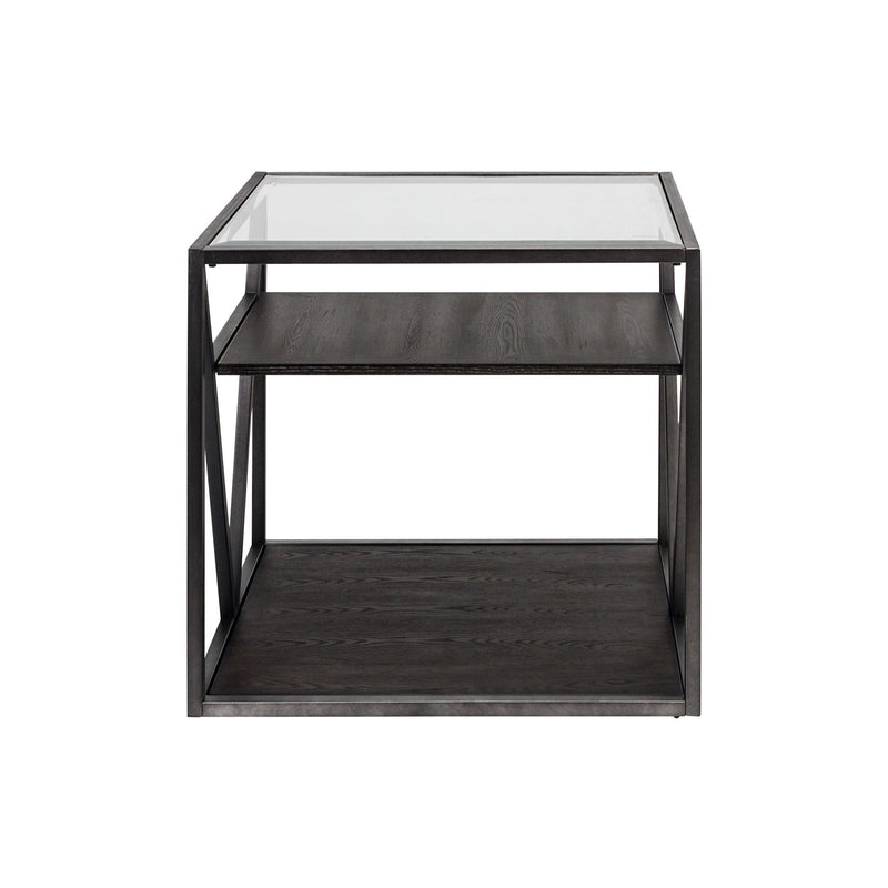 Arista - 3 Piece Table Set (1 Cocktail 2 End Tables) - Cobblestone Brown / Gray Dusty