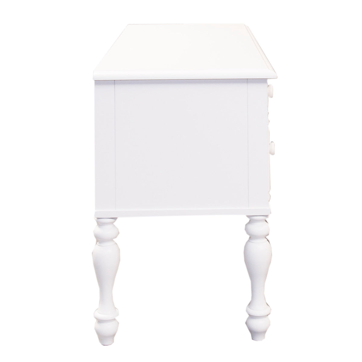 Summer House - Wood Vanity Desk - Oyster White
