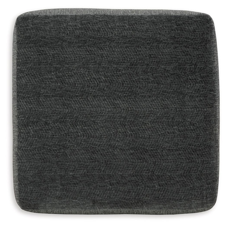 Biddeford - Oversized Accent Ottoman - Shadow