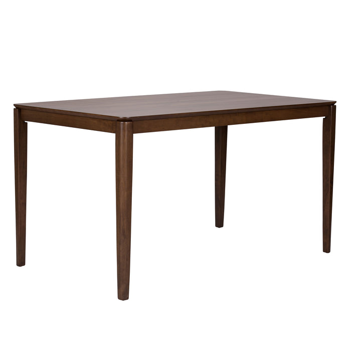 Space Savers - Rectangular Leg Table - Dark Brown