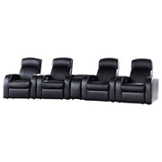 Cyrus Upholstered Home Theater Storage Wedge Console