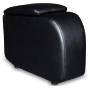 Cyrus Upholstered Home Theater Storage Wedge Console Wedge Console