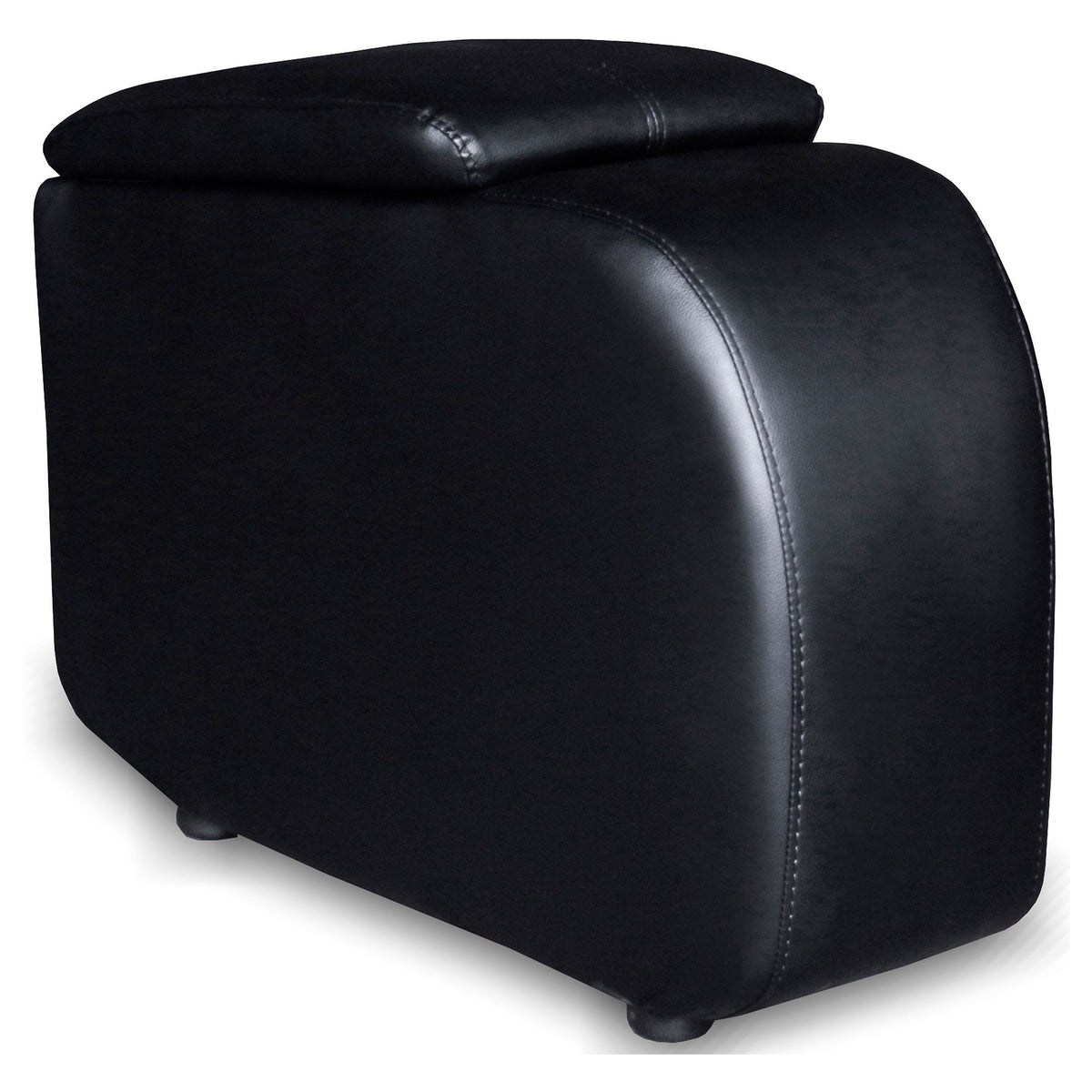Cyrus Upholstered Home Theater Storage Wedge Console