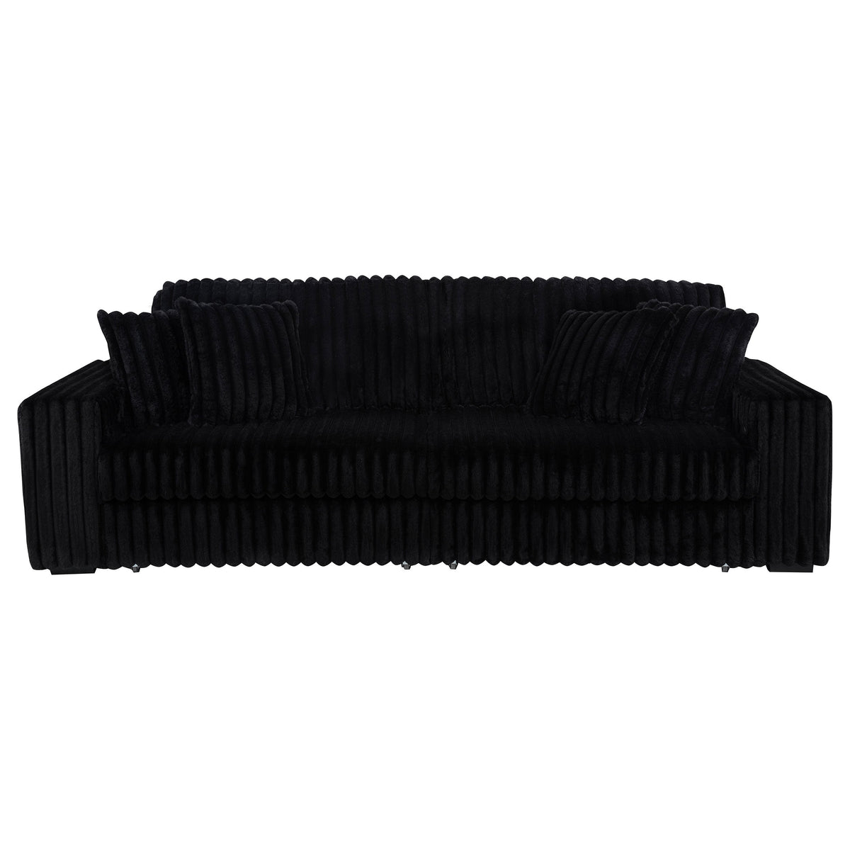 Jacana Corduroy Upholstered Dual Power Chaise Sofa