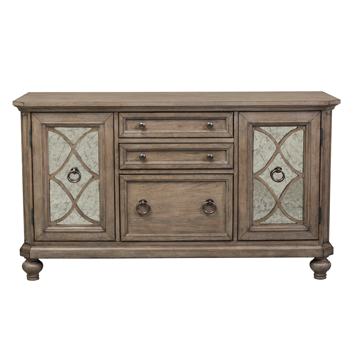 Simply Elegant - Credenza - Heathered Taupe
