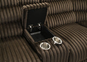 Atkinson Upholstered Reclining Sectional Sofa
