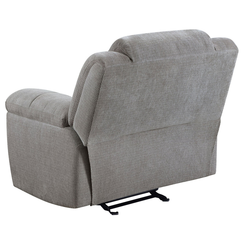 Gilson Chenille Upholstered Reclining Sofa Set Grey
