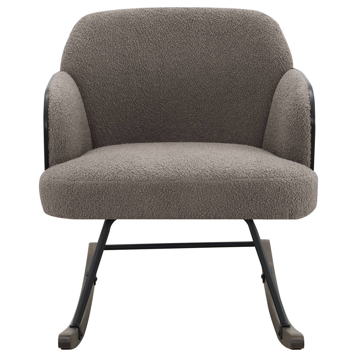 Paige Boucle Upholstered Mid Back Roc Chair