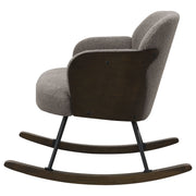Paige Boucle Upholstered Mid Back Roc Chair
