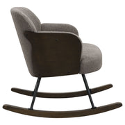 Paige Boucle Upholstered Mid Back Roc Chair