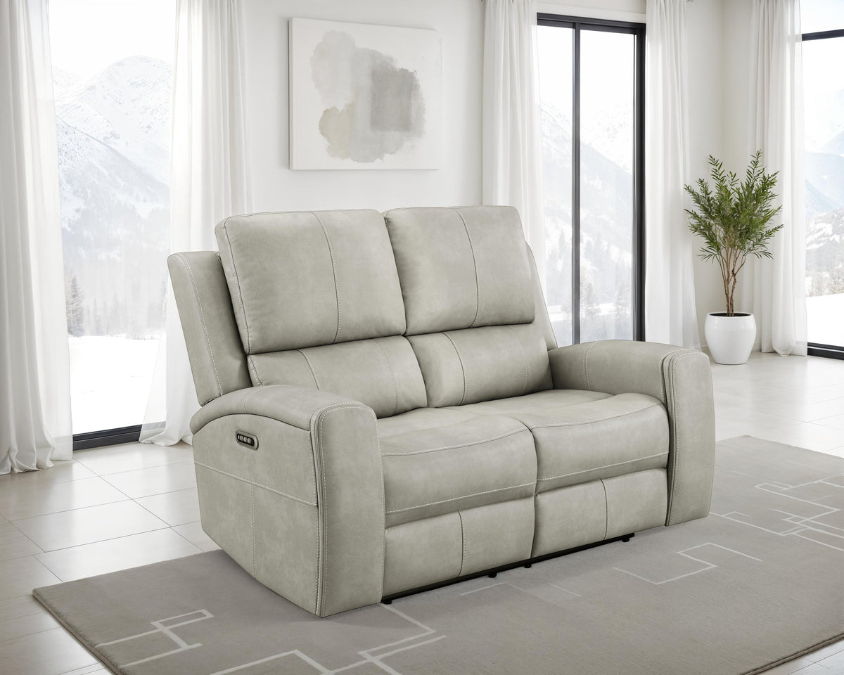 Brickston Triple Power Reclining Loveseat