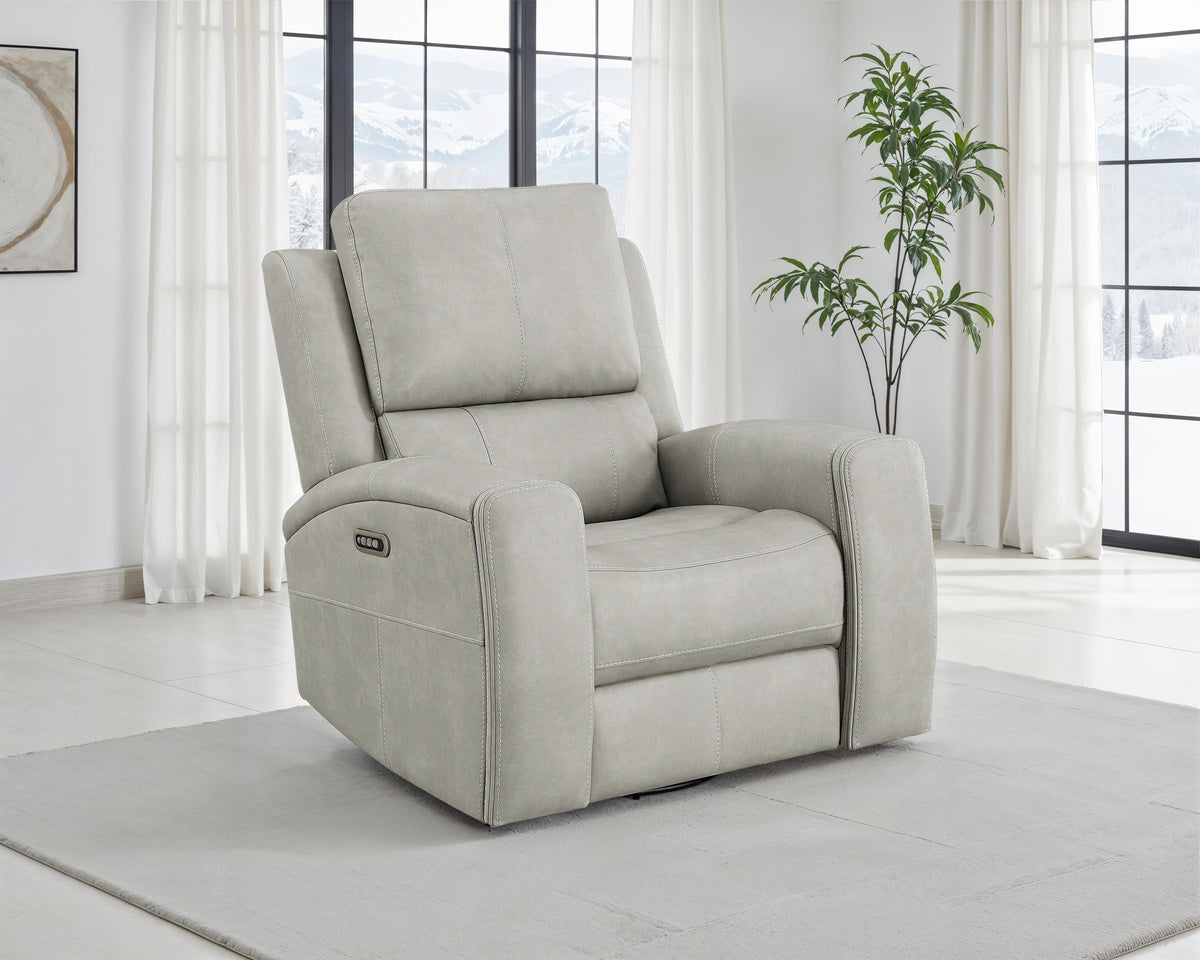 Brickston Triple Power Swivel Glider Recliner