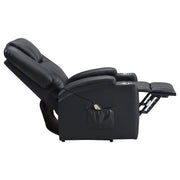 Armstrong Upholstered Power Lift Massage Recliner