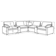Collins Modular Power Reclining Sectional