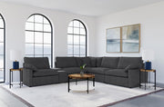 Collins Modular Power Reclining Sectional Dark Grey 1LRP 1CON 1AC 1CRN 1ARP 1RRP (6pc)