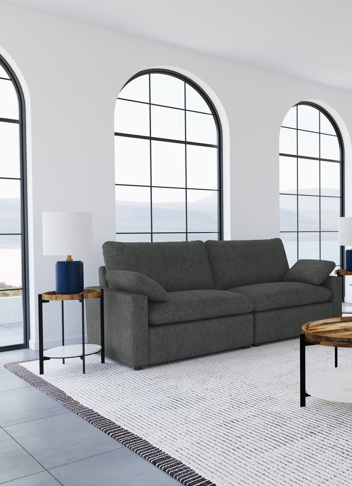 Collins Modular Power Loveseat