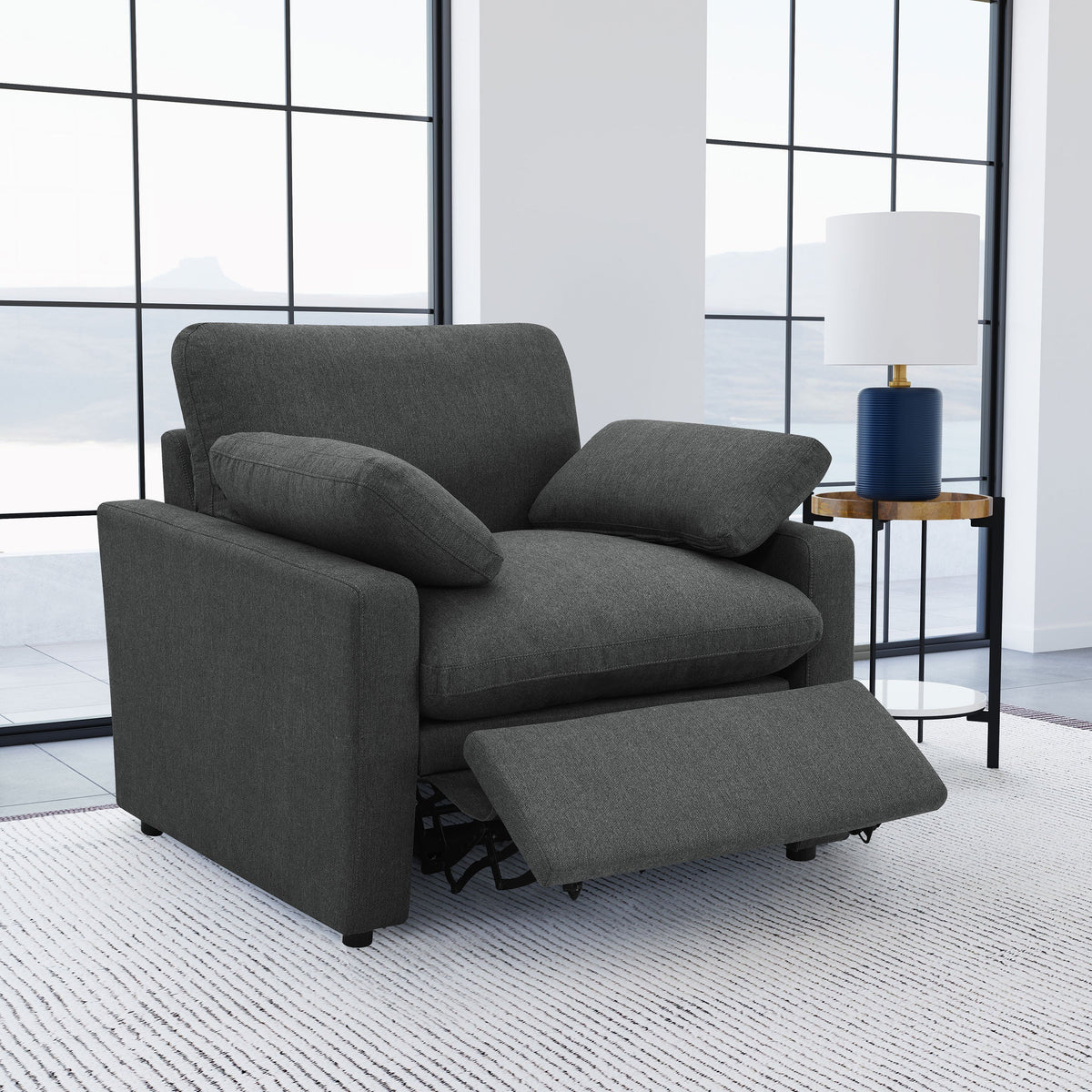 Collins Upholstered Power Recliner Chair