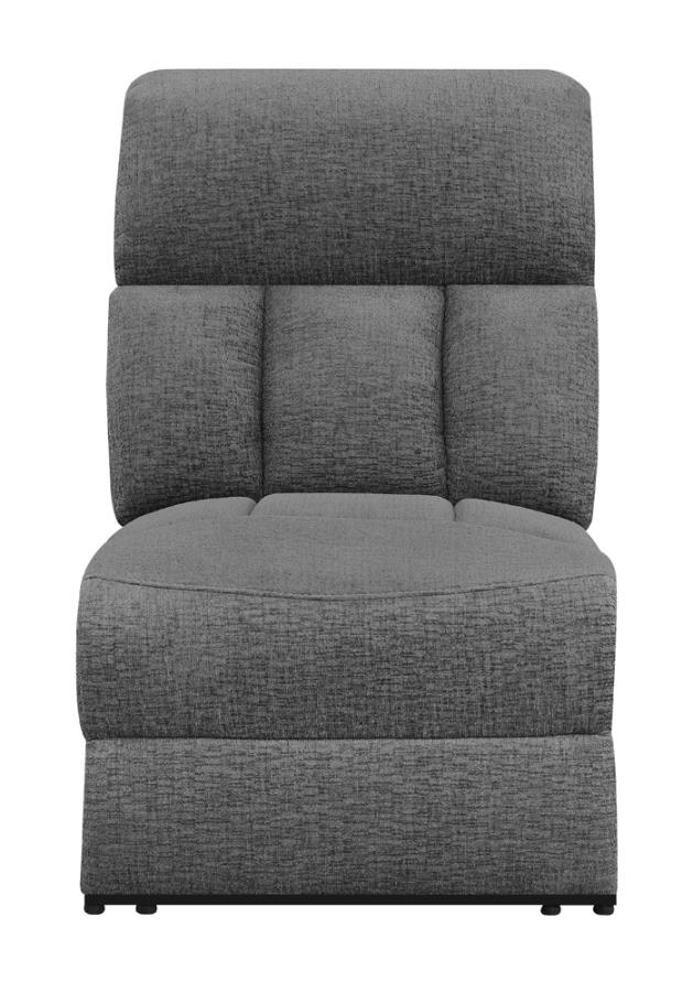 Bahrain Upholstered Armless Set Power Recliner