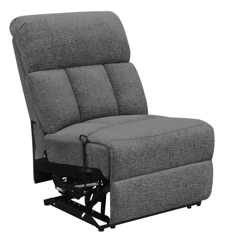 Bahrain Upholstered Armless Set Armless Recliner