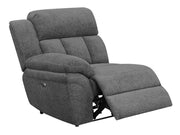 Bahrain Upholstered Armless Set LAF Power Recliner