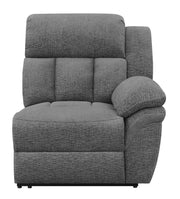 Bahrain Upholstered Armless Set RAF Power Recliner