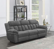 Bahrain Upholstered Power Sofa Charcoal Default Title