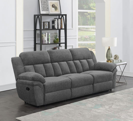 Bahrain Upholstered Motion Sofa Charcoal Default Title