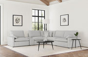 Collins Modular Power Reclining Sectional Grey 1LRP 1CON 1AC 1CRN 1ARP 1RRP (6pc)