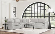 Collins Modular Power Reclining Sectional Grey 1LRP 1AC 1CRN 1ARP 1RRP (5pc)